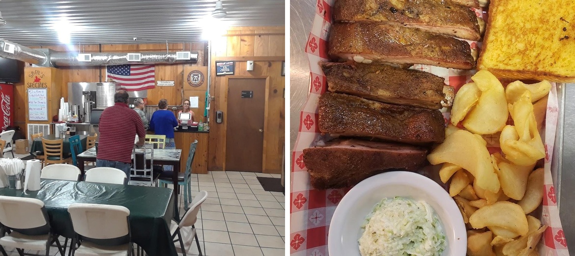 Sam's Place Menu